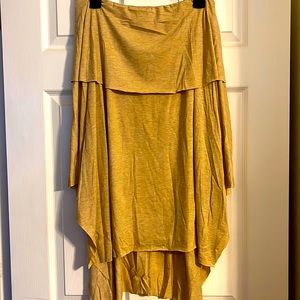 CHR Chic Boutique Rose asymmetric skirt